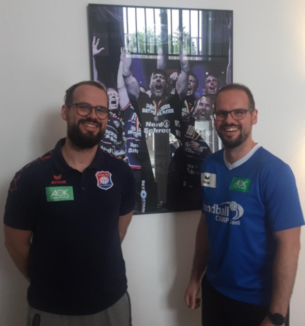 Michael und André Ferber bei Trainerfortbildung zum Nachwuchstrainer Leistungssport in Flensburg
