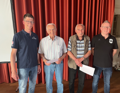 TVH Ehrungen – 70 Jahre Mitgliedschaft. Foto: Nils Gross